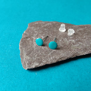 Studs - Mini Circle - Teal