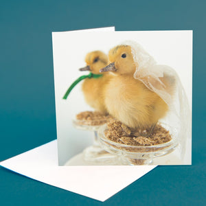 Art Card "Wedding Ducks"