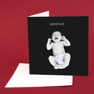 Art Card "Good Luck With Your New Baby"