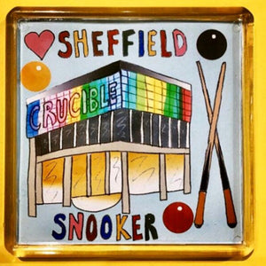 Sheffield Snooker Fridge Magnet