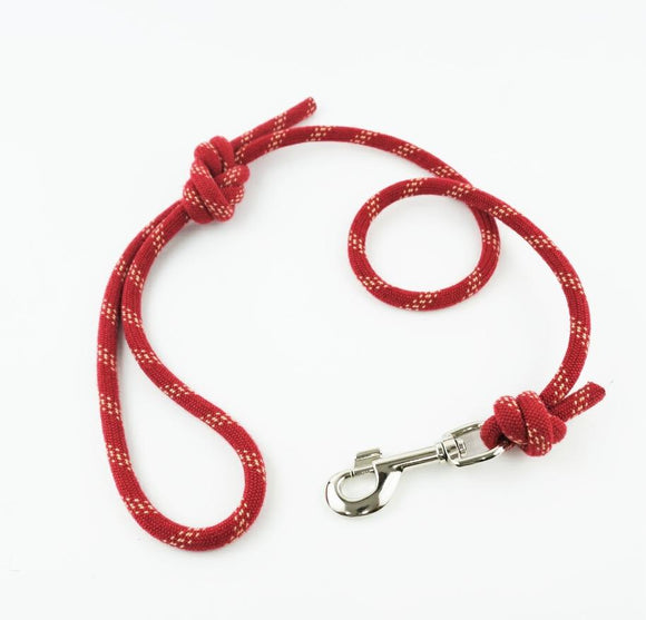 Climbing Rope Dog Lead - Red