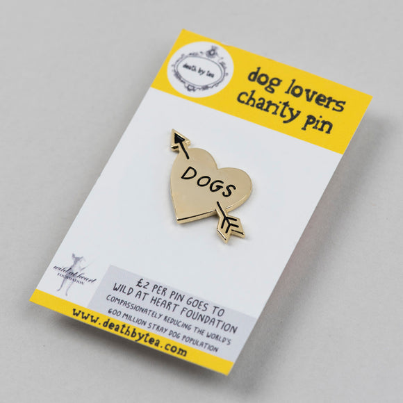 Charity Dog Pin Badge