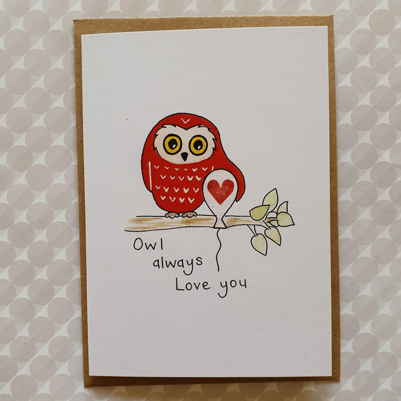 'Owl' Always Love You card