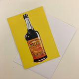 Henderson's Relish Card yellow background