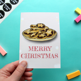 Mince Pies Christmas Card by Embers and Ink