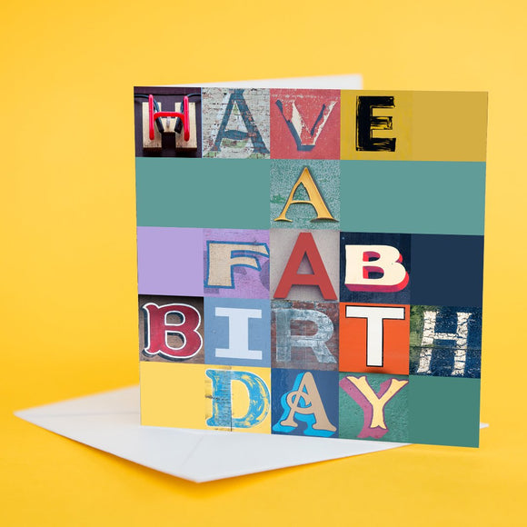 Typography Card 