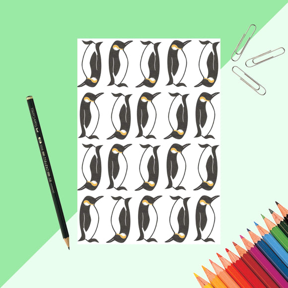 Penguin Print Notebook