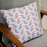 Kingfisher Print Cushion