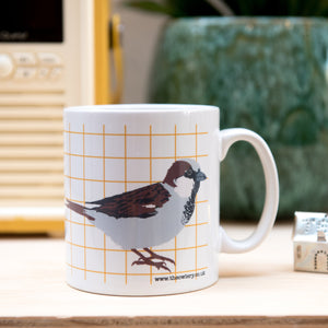House Sparrow Print Mug