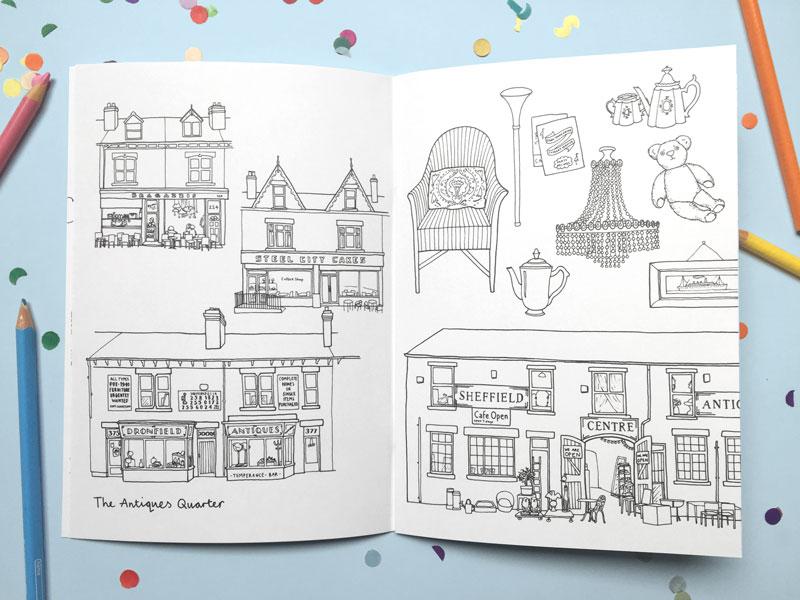 A Very Sheffield Colouring Book – Sheffield Makers Winter Gardens