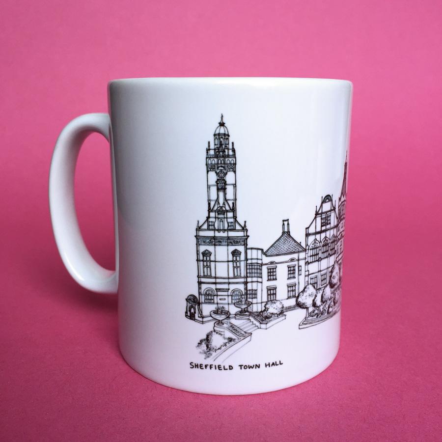 Sheffield Town Hall Ceramic Mug – Sheffield Makers Winter Gardens