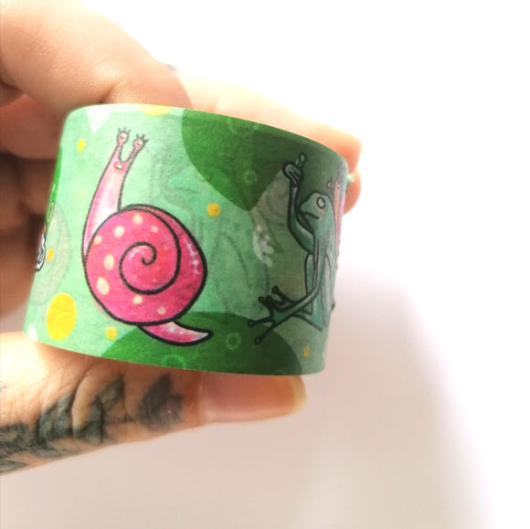 Frogs and Snails Washi Tape