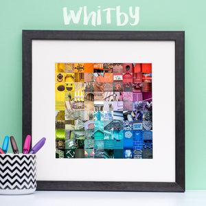 "100 Fragments of Whitby in Colour" Photo Montage